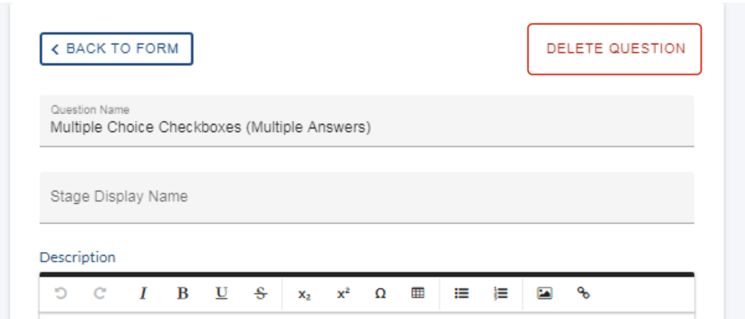 Designing the submission form